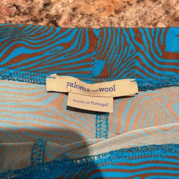 Paloma Wool Lohan Pants and Top in Huella Blue Swirl Print - Picture 5 of 6